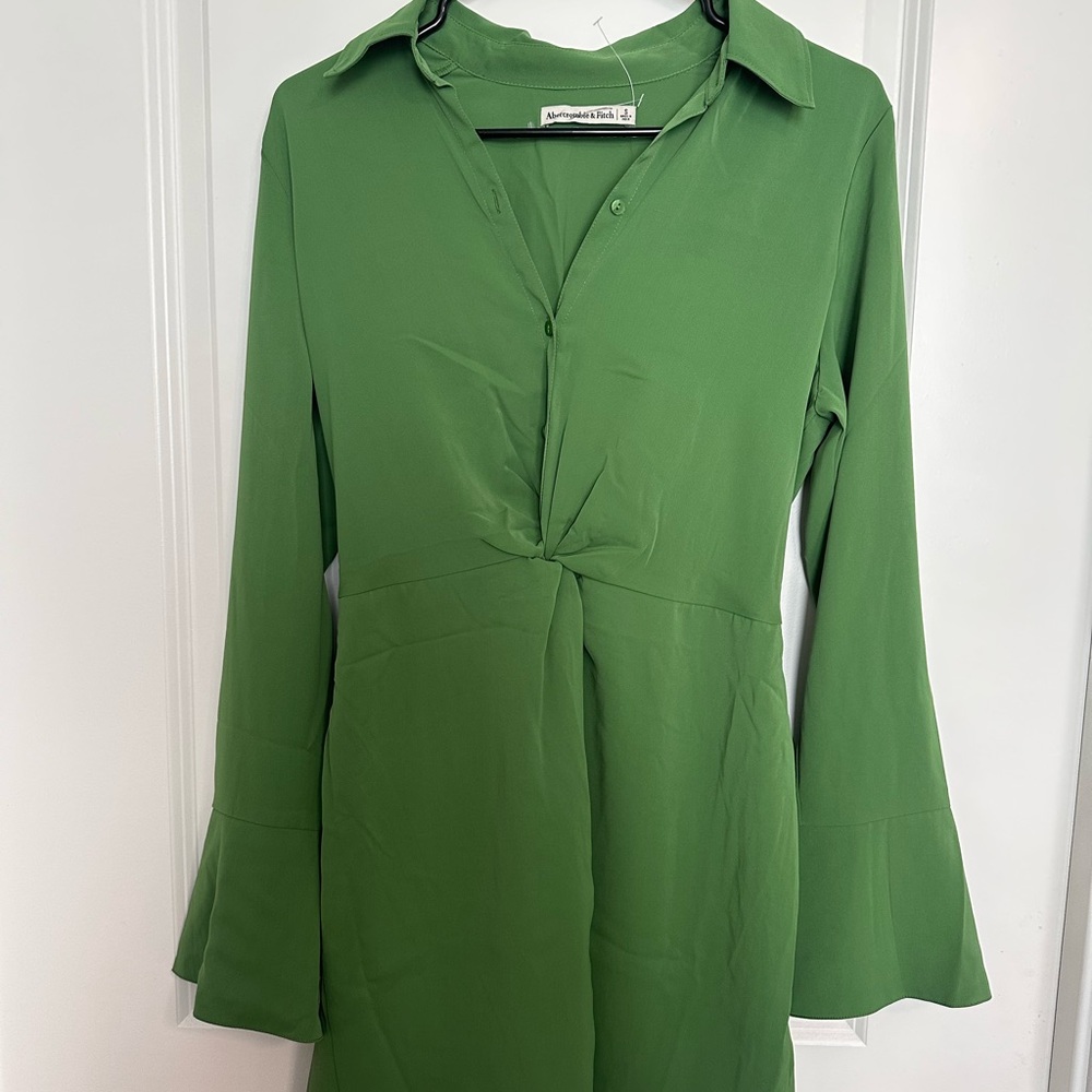 Abercombie & Fitch Green Women's Dress